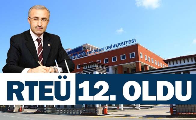 RTEÜ 12. oldu