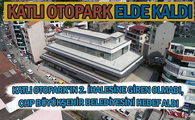 Otopark elde kaldı