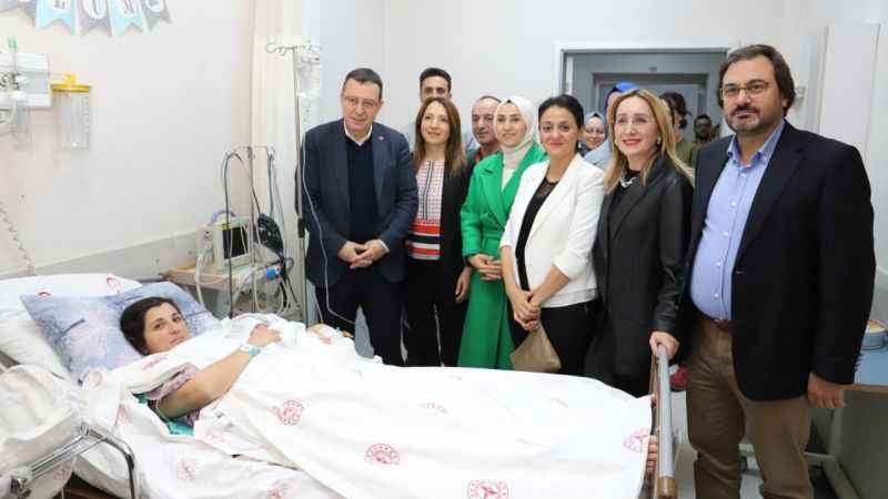 Trabzon'da yeni yılın ilk bebeği dünyaya geldi