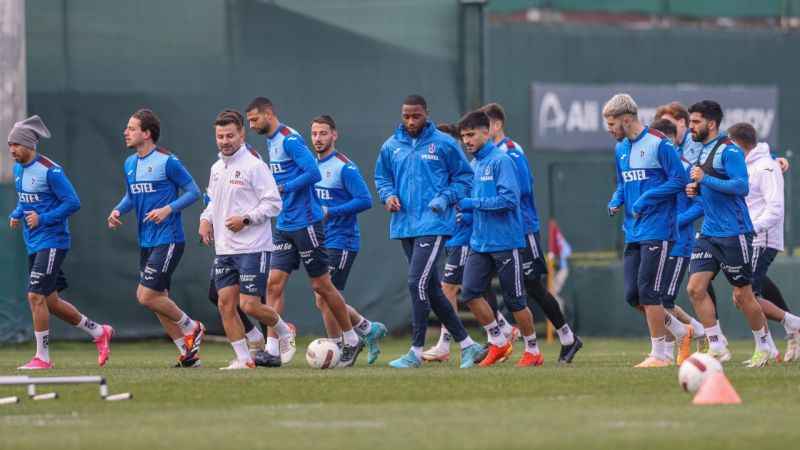 Trabzonspor'da Alanyaspor maçı hazırıkları tamamlandı