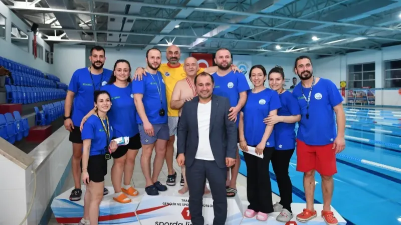 Trabzon’da Master Yüzme Yarışı Kazananları Belli Oldu