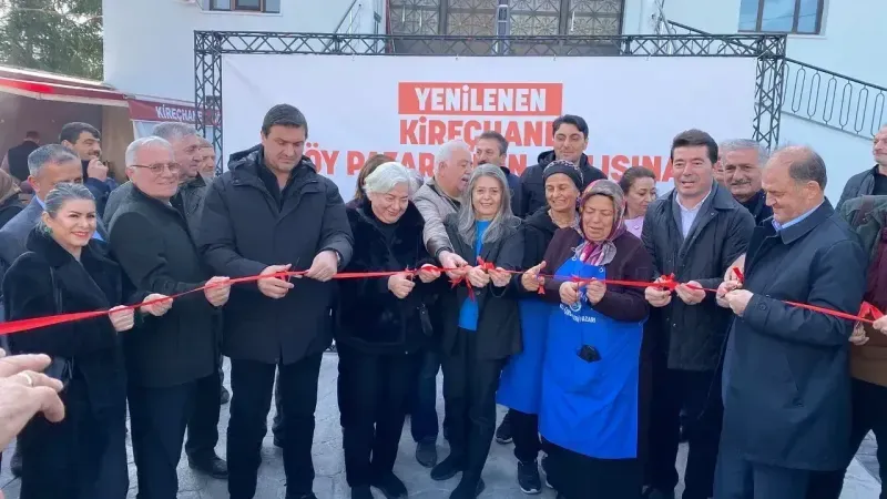Yenilenen Ortahisar Kireçhane Köy Pazarı Kapılarını Açtı