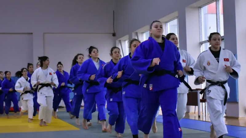 Milli judocular Avrupa Kupası için Trabzon'da kampa girdi