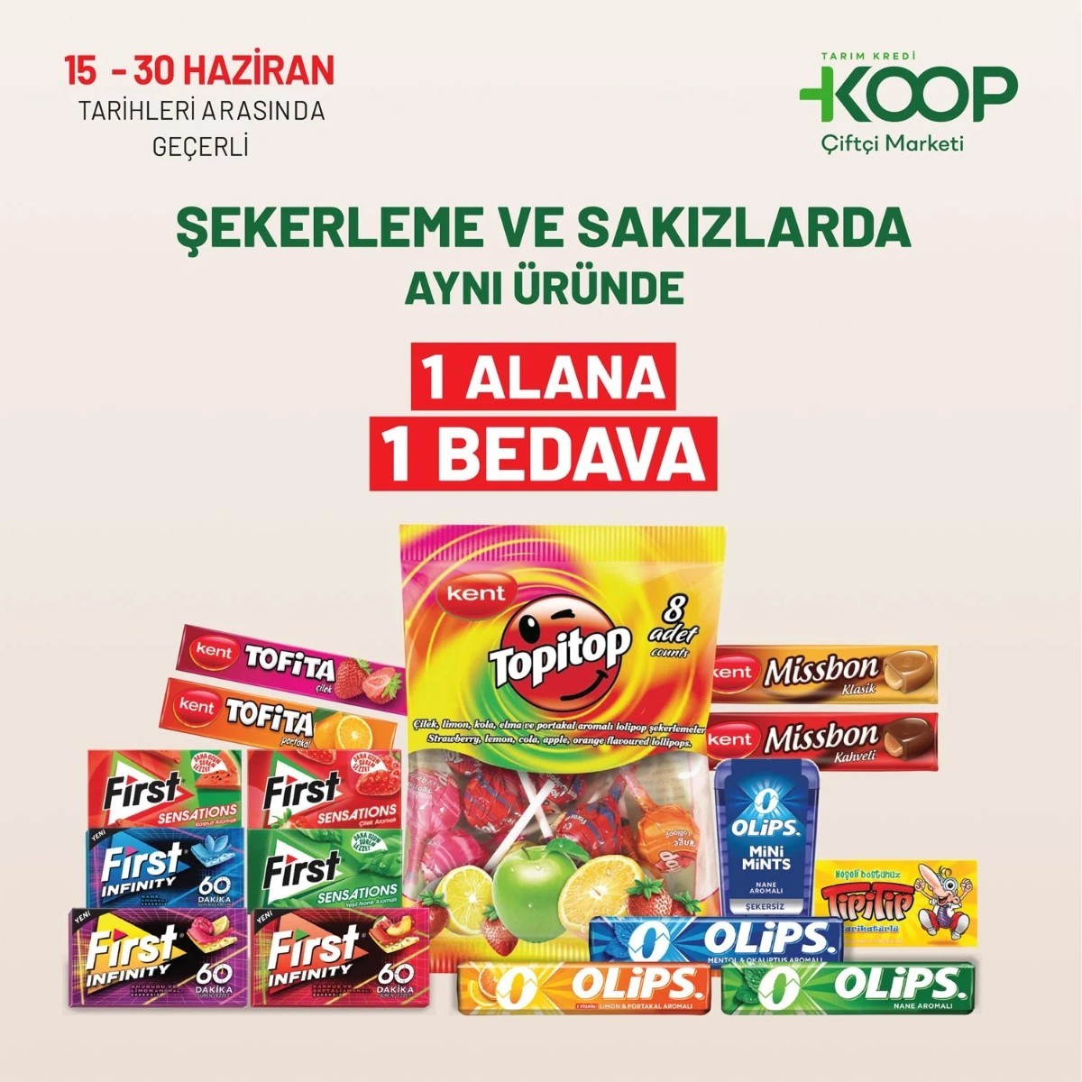 Tarım Kredide 2 litre zeytinyağı 435.90 TL